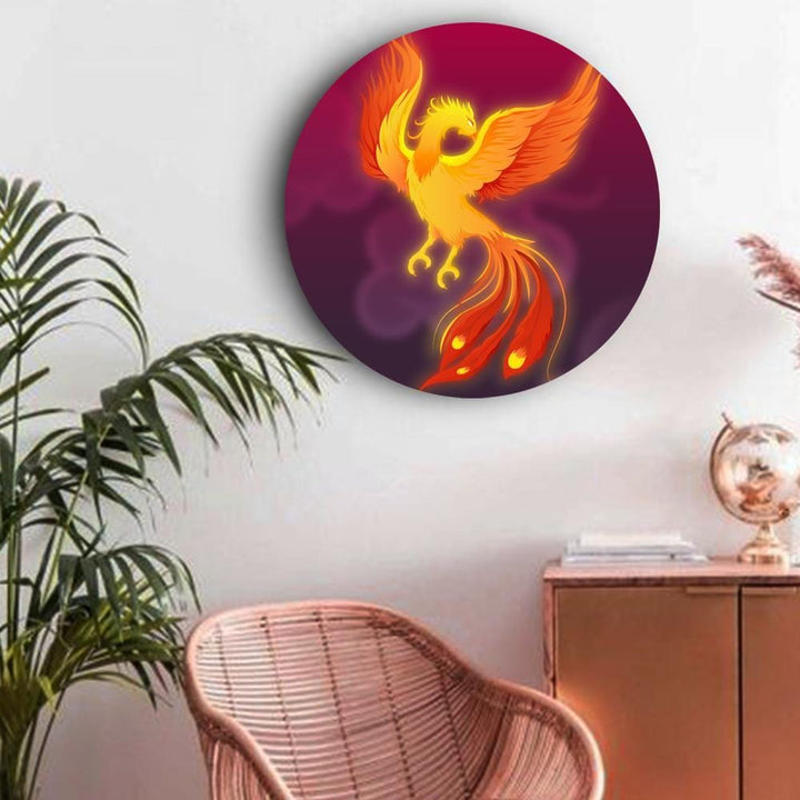 Mythical Phoenix Canvas (Matte Finish) - The Artment