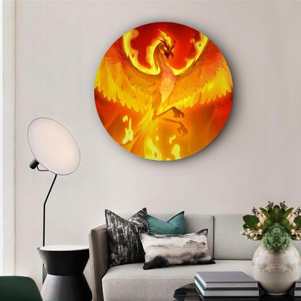 Mythical Phoenix Canvas (Matte Finish) - The Artment