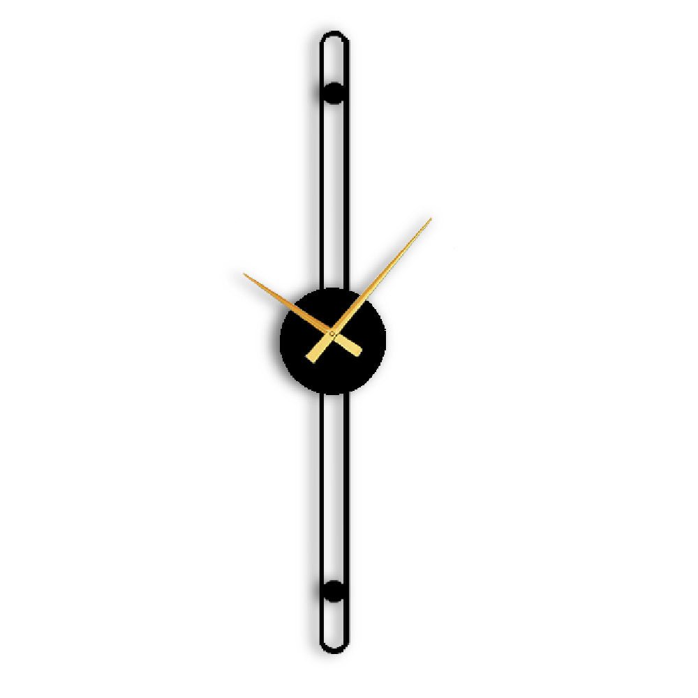 Nordic Minimalist Gold Needle Wall Clock - The Artment