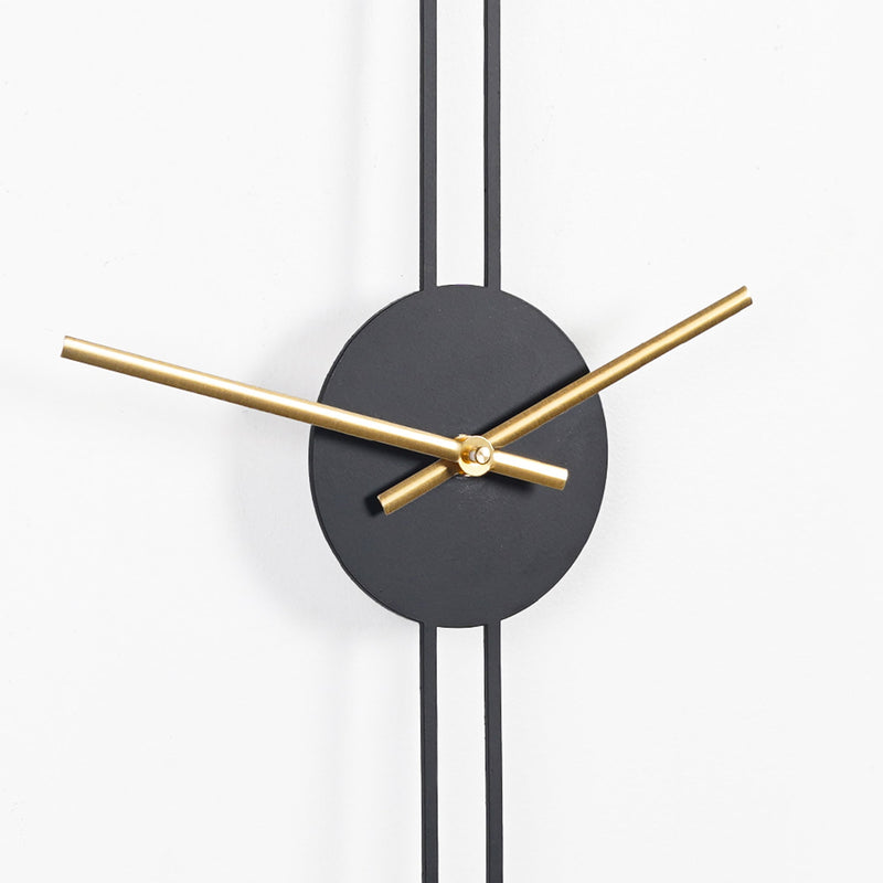 ⁠Nordic Minimalist Gold Needle Wall Clock Gift Box - The Artment