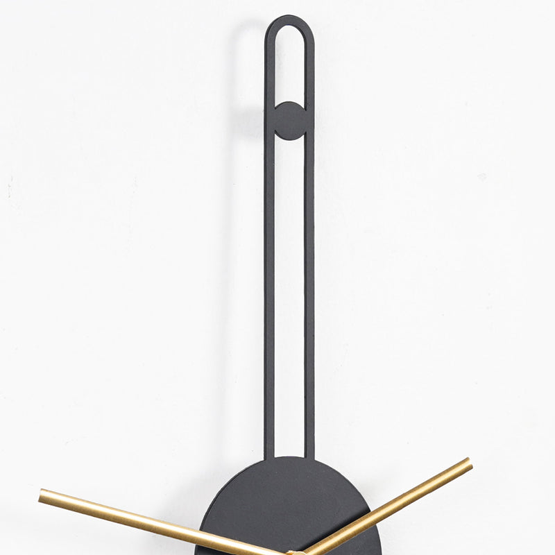 ⁠Nordic Minimalist Gold Needle Wall Clock Gift Box - The Artment