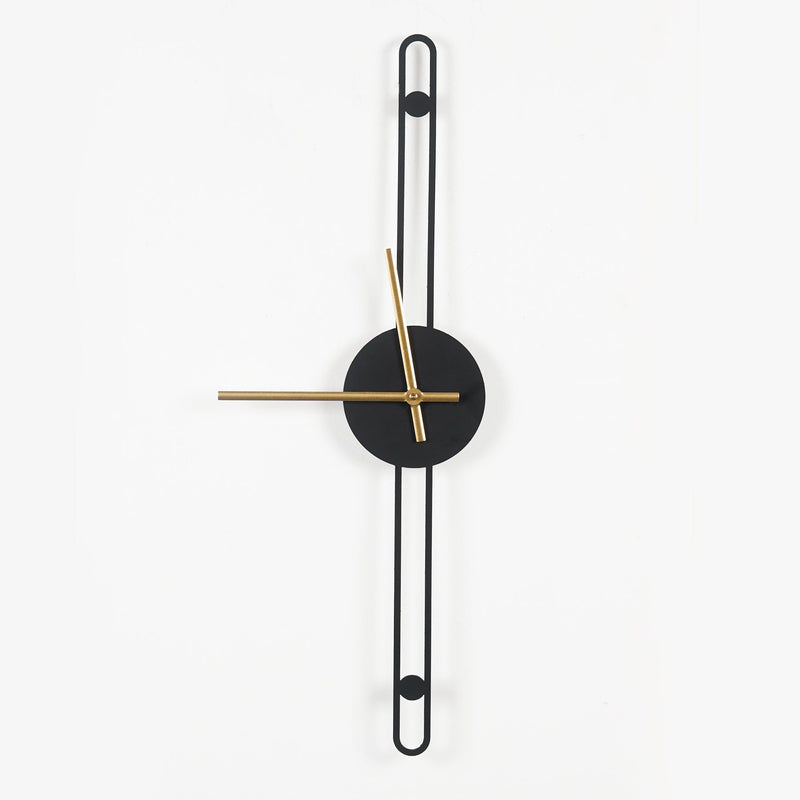 ⁠Nordic Minimalist Gold Needle Wall Clock Gift Box - The Artment