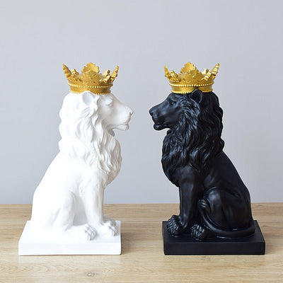 Nordic Minimalist Regal Lion - The Artment