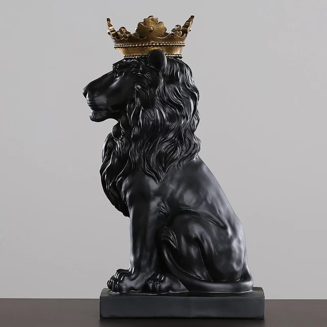 Nordic Minimalist Regal Lion - The Artment