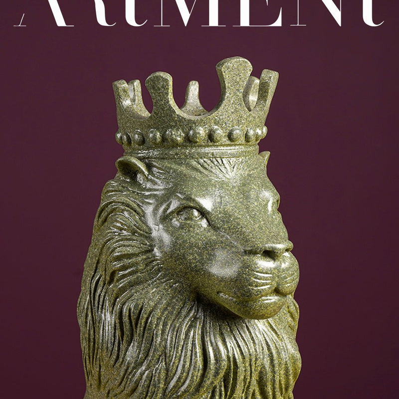 Nordic Minimalist Regal Lion - The Artment