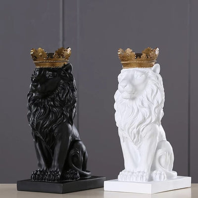 Nordic Minimalist Regal Lion - The Artment