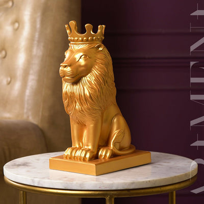 Nordic Minimalist Regal Lion - The Artment