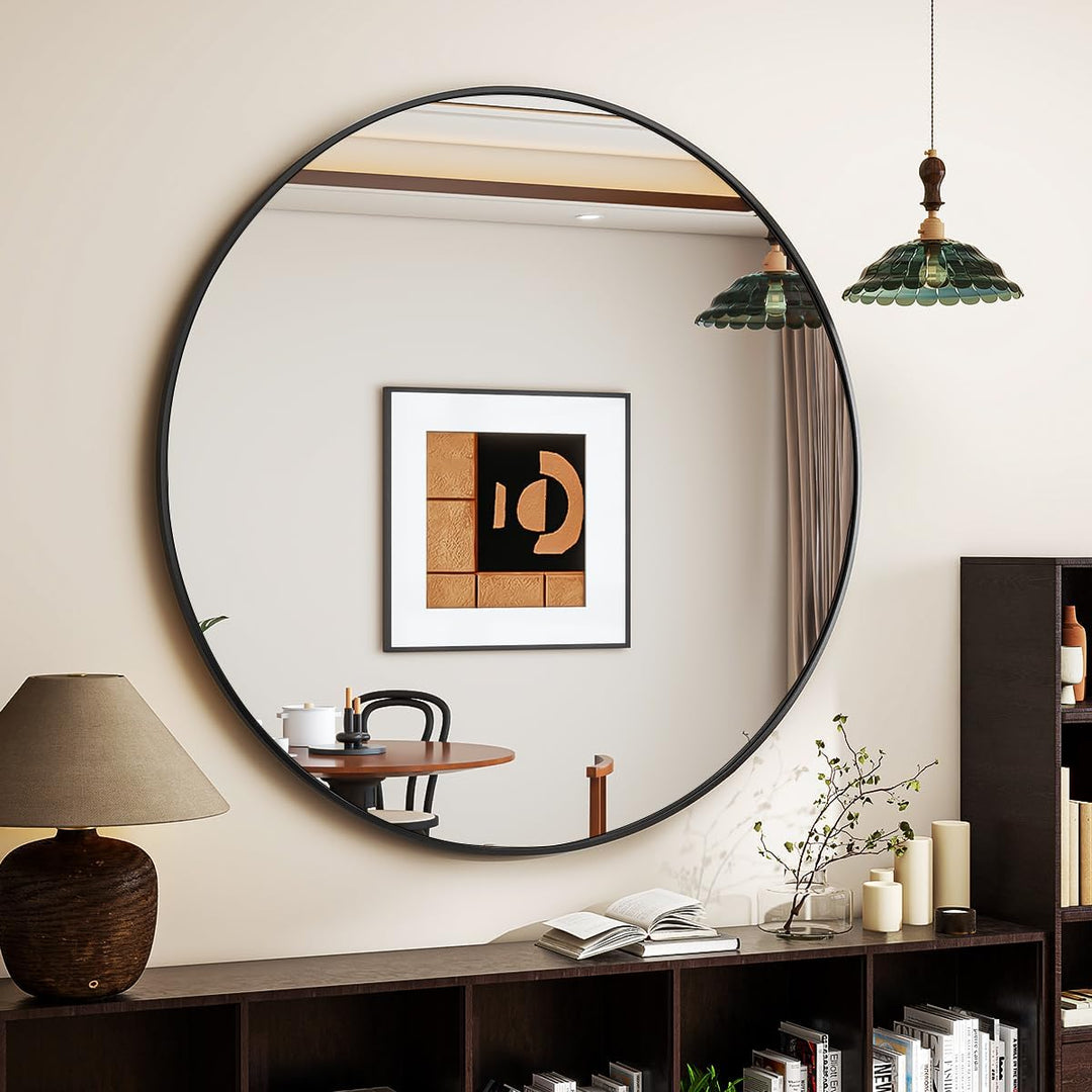 Orbit - Minimal High Definition Round Mirror - The Artment