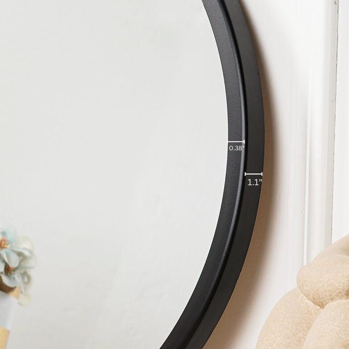 Orbit - Minimal High Definition Round Mirror - The Artment