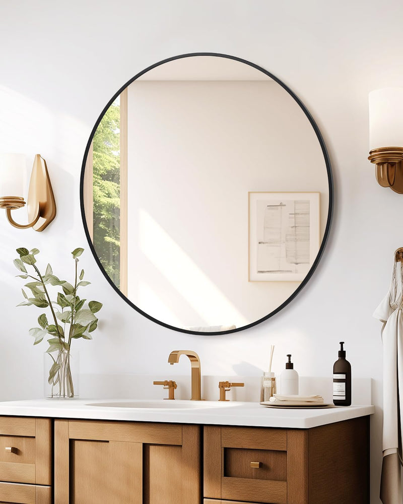 Orbit - Minimal High Definition Round Mirror - The Artment