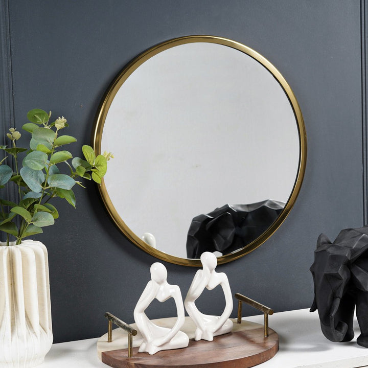 Orbit - Minimal High Definition Round Mirror - The Artment