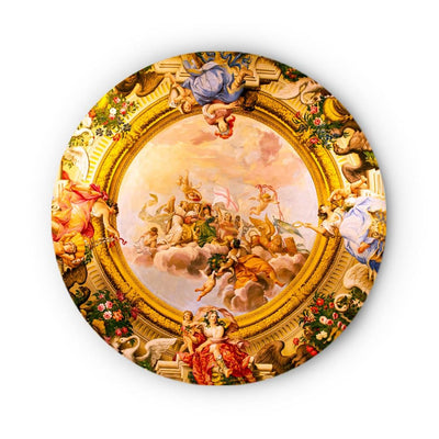 Palazzo Pepoli Detailed Ceiling Canvas (Matte Finish) - The Artment