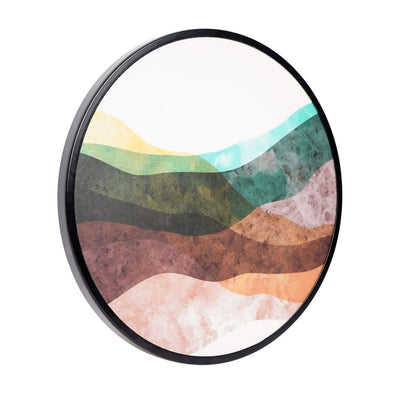 Passing by a Vivid Landscape Canvas (Matte Finish) - The Artment