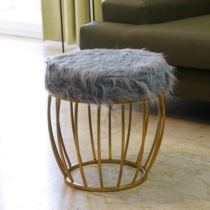 Plush Perch Stool - The Artment