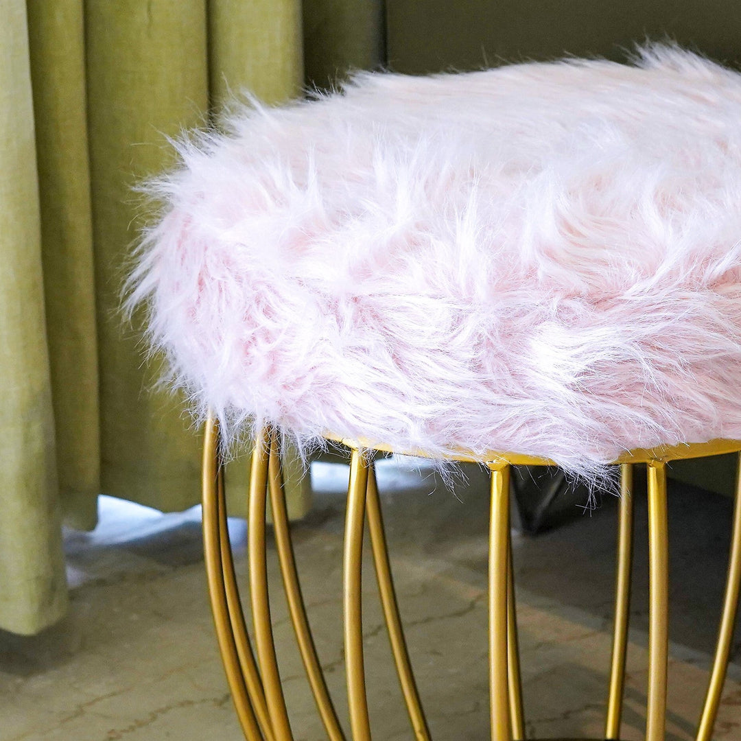 Plush Perch Stool - The Artment