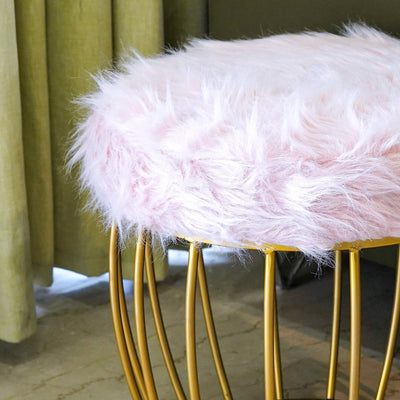 Plush Perch Stool - The Artment