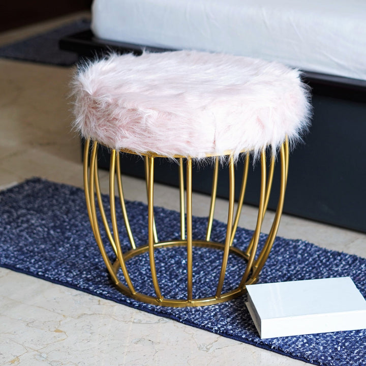 Plush Perch Stool - The Artment