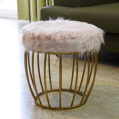 Plush Perch Stool - The Artment