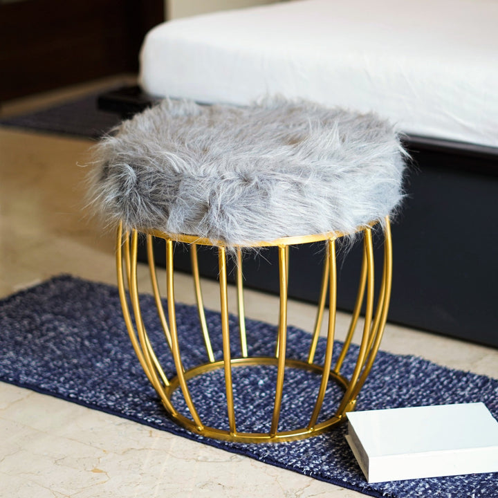 Plush Perch Stool - The Artment