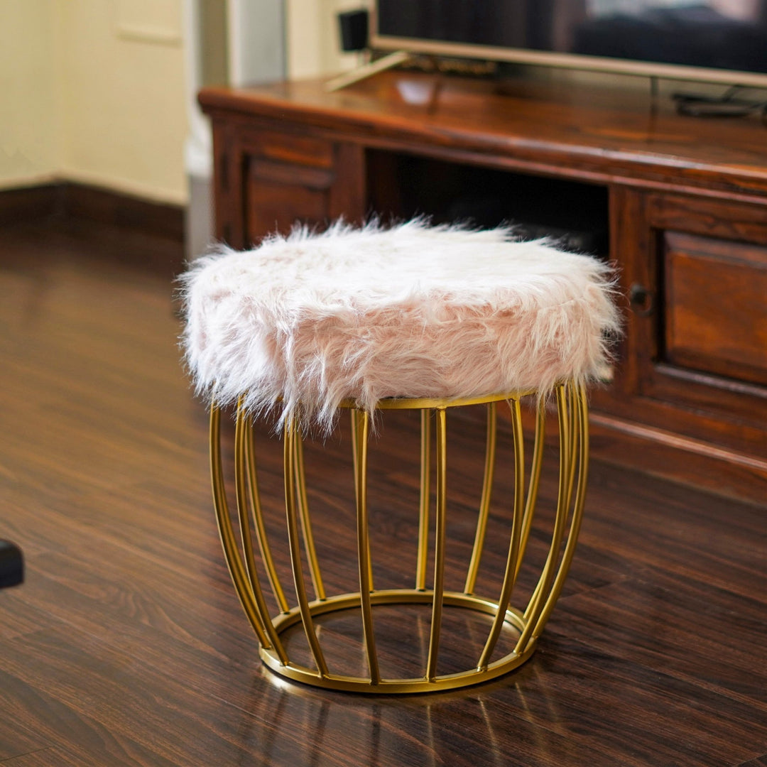 Plush Perch Stool - The Artment