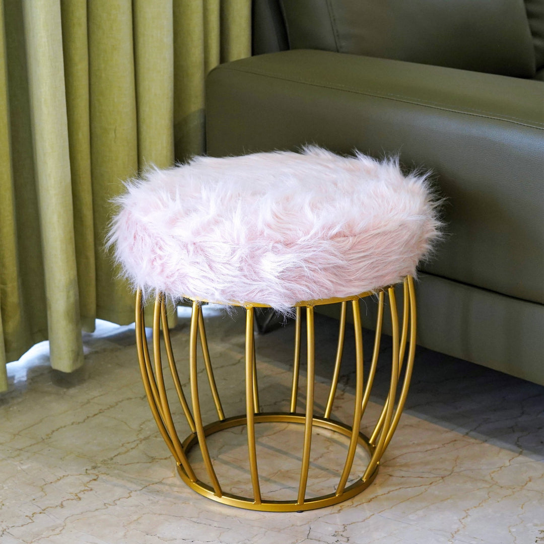 Plush Perch Stool - The Artment