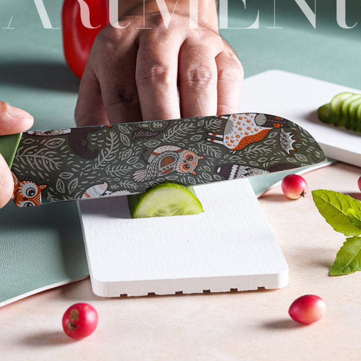 PopCut : Coloured Knife Set - 7 inches - The Artment