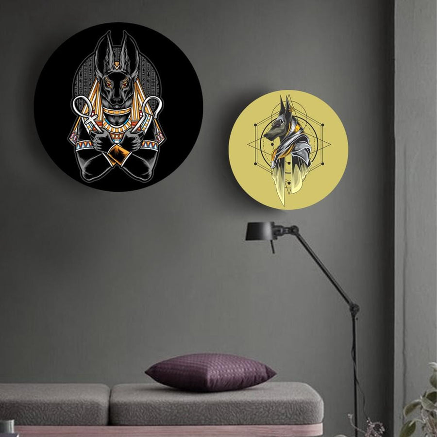 Power of Anubis Canvas (Matte Finish) - The Artment