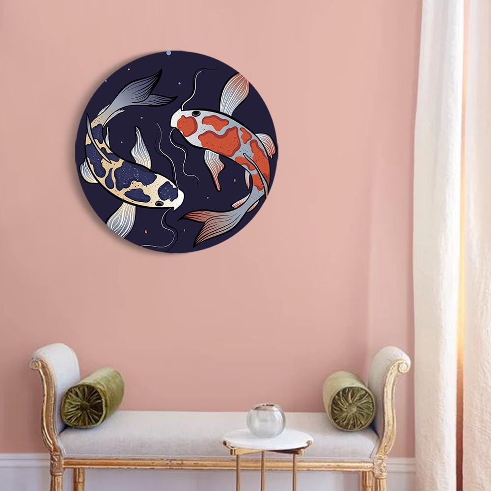 Prized Koi Pond Canvas (Matte Finish) - The Artment