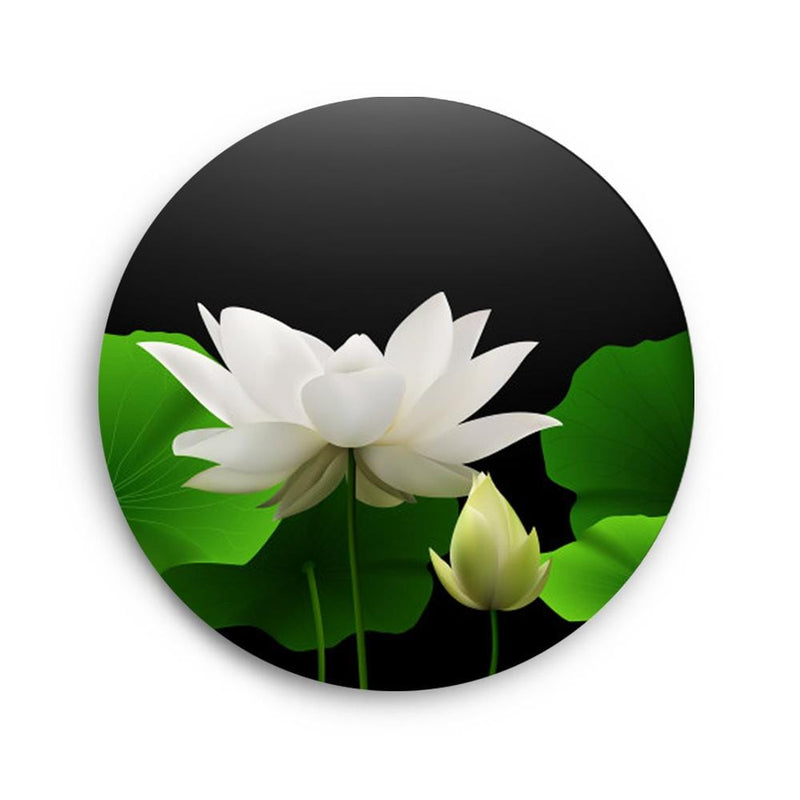 Purity of the White Lotus Canvas (Matte Finish) - The Artment