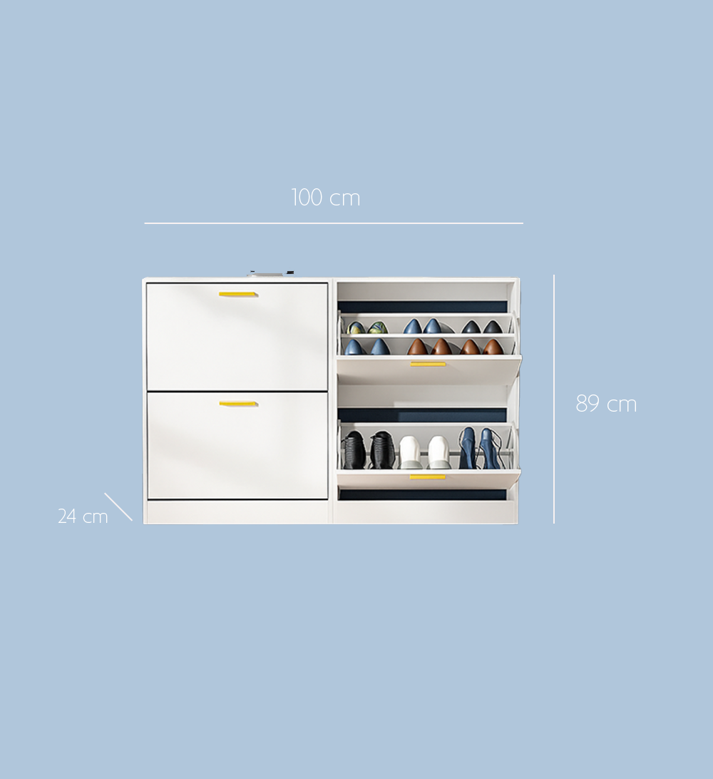 Quadra Shoe Organizer Cabinet (4 Tier)