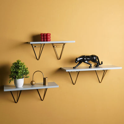 Radiant Nordic Shelves (Set of 3) - The Artment