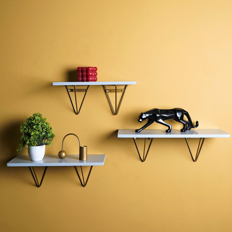 Radiant Nordic Shelves (Set of 3) - The Artment