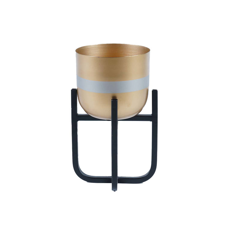 Radiant Reflection Metal Planter - The Artment