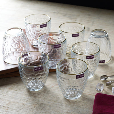 RadiantRim Whiskey Glass Set - The Artment