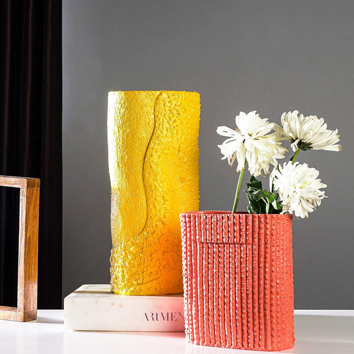 Resin Riot Of Colour Vase - The Artment