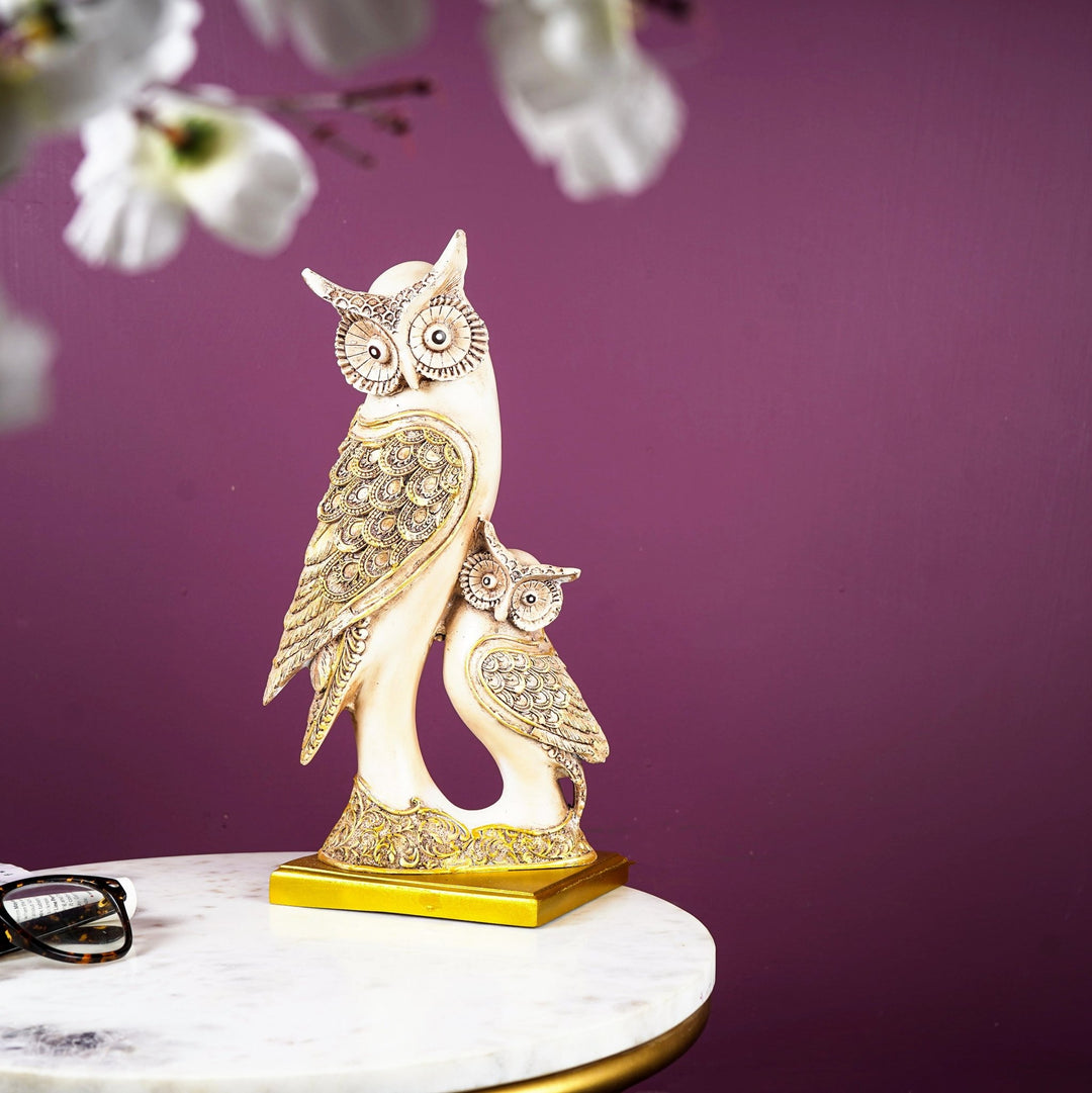 ⁠Rustic Golden - Winged Owl Gift Box - The Artment