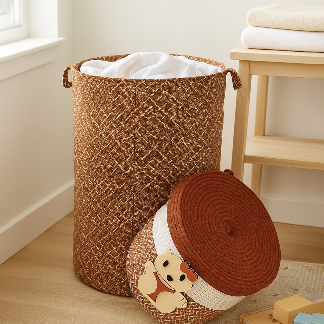 RustiWeave Laundry Basket - The Artment
