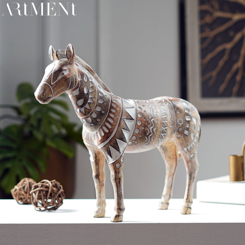 Savanna Serenity: Tribal Horse Artistry - The Artment