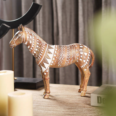 Savanna Serenity: Tribal Horse Artistry - The Artment