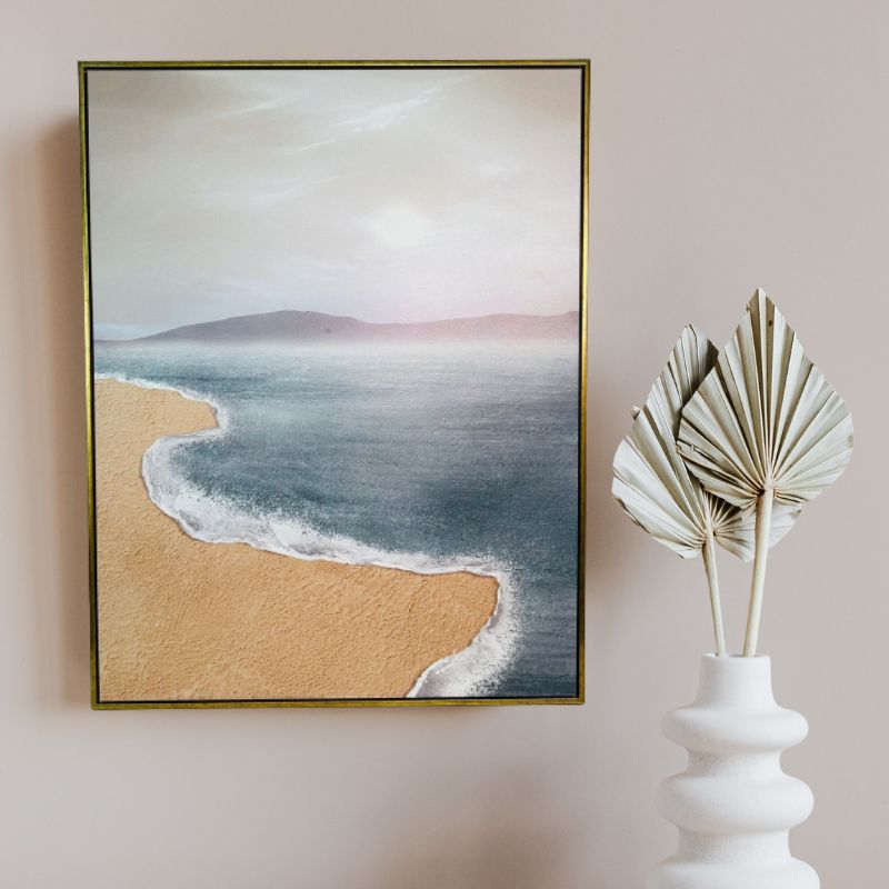 Seaside Sand Wall Art Design - The Artment