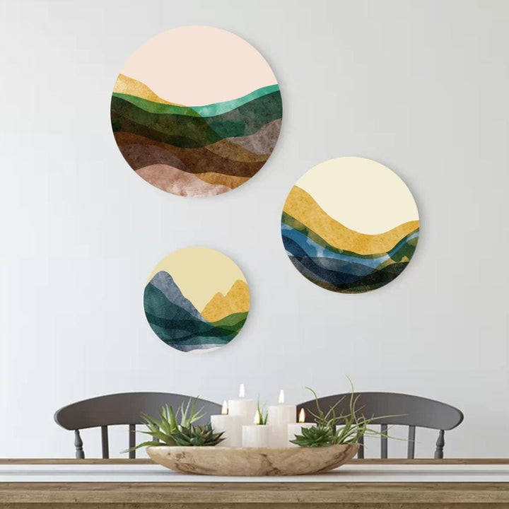 Shades of Earth Canvas (Matte Finish) - The Artment