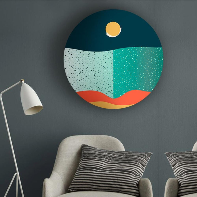 Shades of the Sun Canvas (Matte Finish) - The Artment