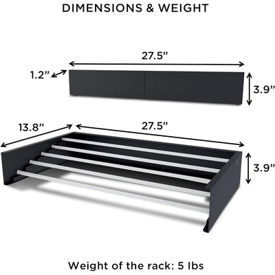 SleekFold Wall - Mounted Drying Rack - The Artment