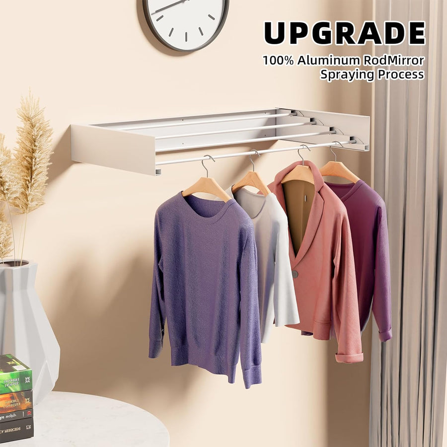SleekFold Wall-Mounted Drying Rack – The Artment