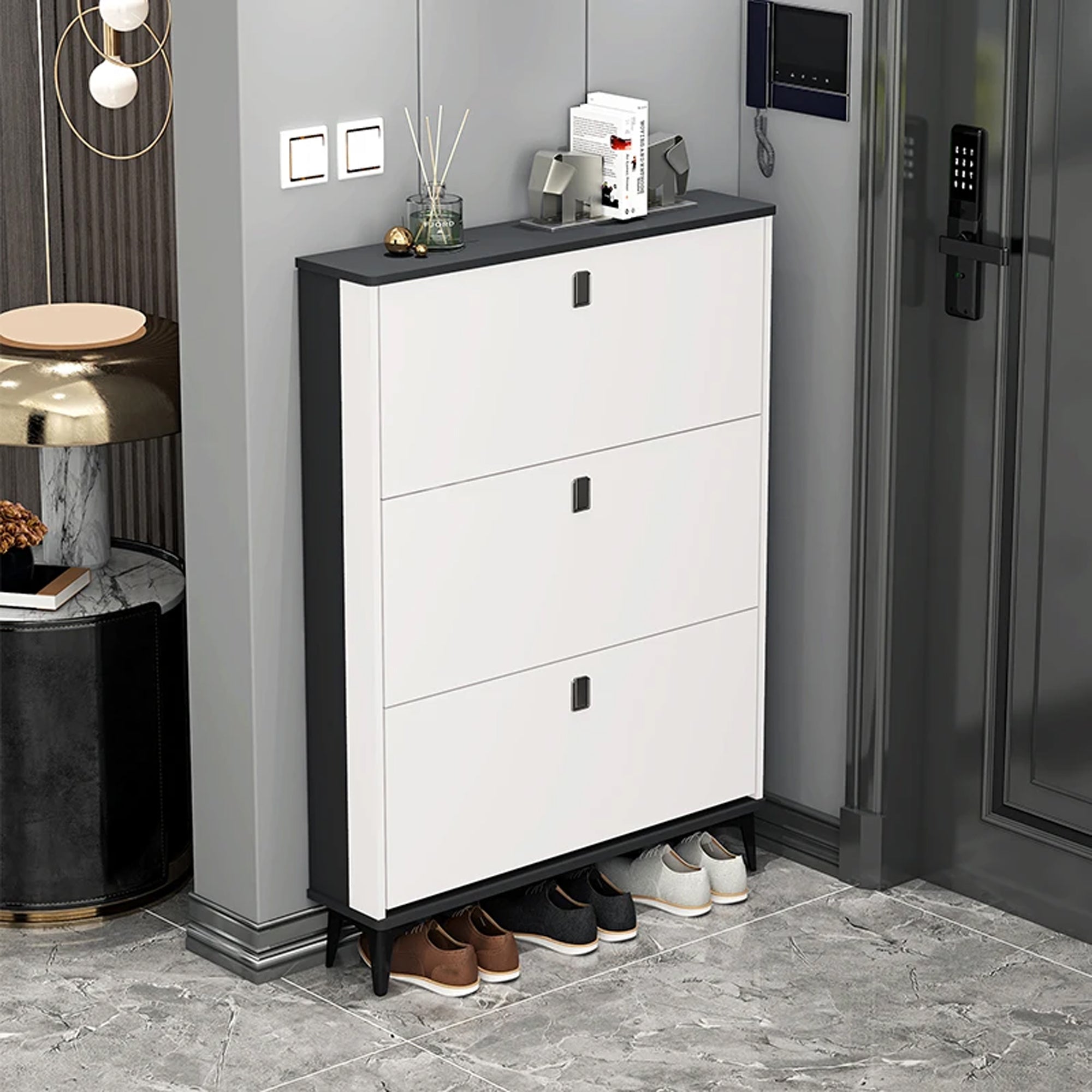 Slimline Shoe Cabinet The Artment