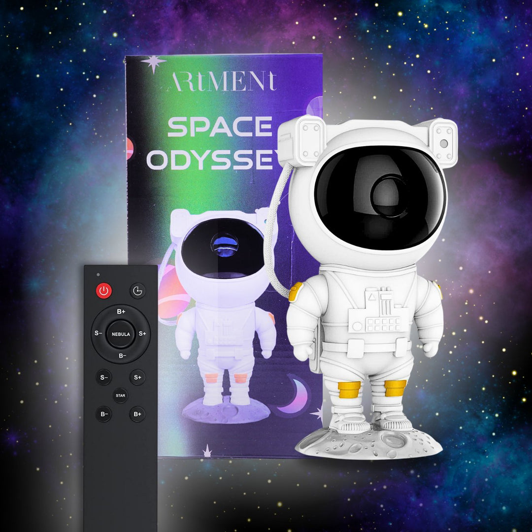 Space Odyssey: The Astronaut Galaxy Light Projector - The Artment