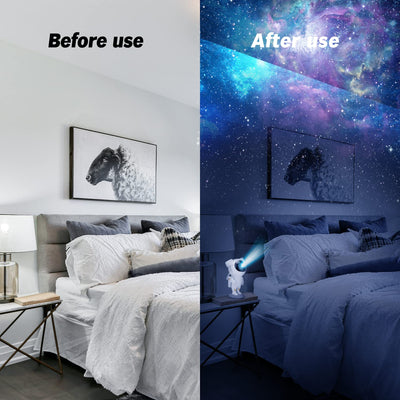 Space Odyssey: The Astronaut Galaxy Light Projector - The Artment