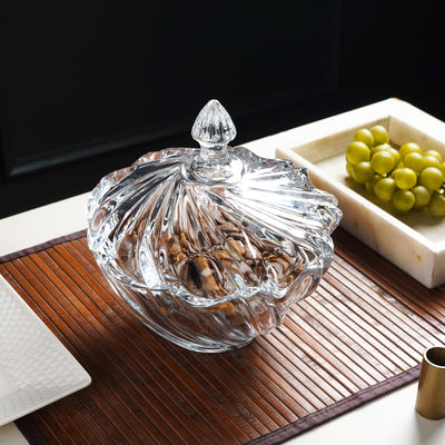 SpiraEnchanté Glass Storage Bowl - The Artment