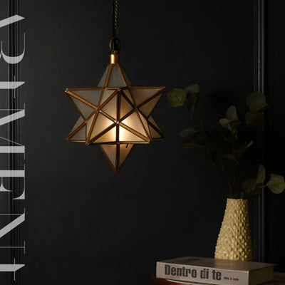 Stellar Moravian Charm Metal Pendant Lamp - The Artment