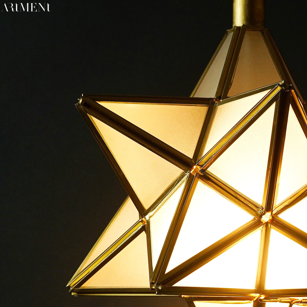 Stellar Moravian Charm Metal Pendant Lamp - The Artment